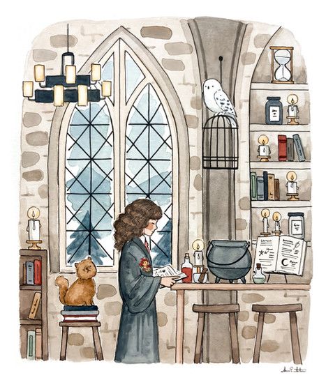 Harry Potter Watercolor, Harry Potter Painting, 30 Day Drawing Challenge, Pen Art Work, Harry Potter Illustration, Harry Potter Drawings, Canvas Painting Designs, Art Corner, 수채화 그림