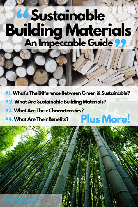 ✔What Are Sustainable Building Materials? ✔What Are The Characteristics Of Sustainable Building Materials? ✔What Is the Difference Between Green and Sustainable? ✔What Are The Benefits Of Using Sustainable Building Materials? Eco Building Materials, Eco Friendly Building Materials, Green Building Architecture Sustainable Design, Houseboat Renovation, Green Building Concept, Eco House Plans, Tree Unit, Green Building Architecture, Cob Homes