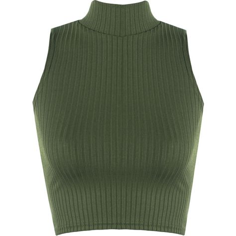 Luann Rib Turtle Neck Crop Top (15 CAD) ❤ liked on Polyvore featuring tops, shirts, crop top, tank tops, green, turtleneck shirt, fitted crop top, sleeveless tops, short shirts and green crop top Crop Top Tank Tops, Short Crop Tops, Turtleneck Tank Top, Turtle Neck Shirt, Sleeveless Turtleneck Top, Cropped Turtleneck, Green Turtleneck, Shirts Crop, Turtle Neck Crop Top