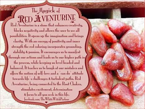 Red aventurine Witch Stones, Aventurine Meaning, Crystal Tips, The White Witch, Nature Healing, Witch Crafts, Red Aventurine, Spell Books, Earth Gift