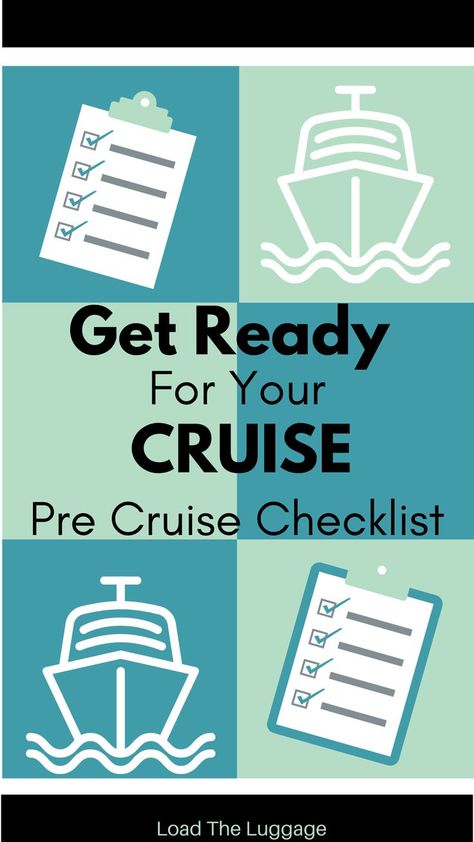 Prepare for your upcoming cruise by completing these important steps after your cruise is booked and before cruising.  This pre-cruise checklist will help you get ready for your cruise vacation.  Check this out right after booking your cruise. Pre Cruise Checklist, Cruise Preparation, Cruise Prep, Cruise Planner, Cruise Checklist, Carnival Cruise Tips, Royal Carribean Cruise, Ncl Cruise, European Cruise