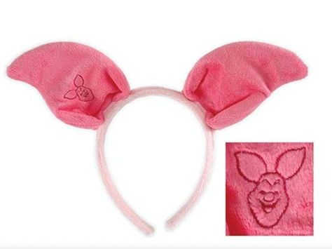 Piglet Face, Piglet Ears, Winnie The Pooh Ears, Piglet Costume, Disney Piglet, Winnie The Pooh Costume, Winnie The Pooh Piglet, Pooh Piglet, Plastic Headband