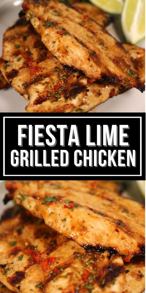 Marinated Chicken Grilled, How To Flavor Chicken, Chicken Breast Summer Recipes, Chicken Tender Quesadilla, Summer Grilled Chicken Recipes, Dinner Recipes With Grilled Chicken, Grill Mexican Recipes, Recipes Using Limes Dinner, Chicken Mexican Marinade