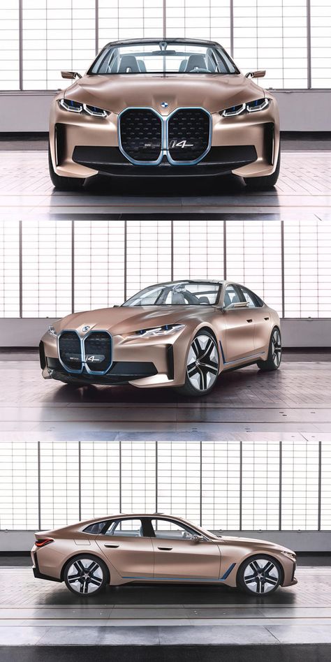 Official: Get Ready For The BMW i4 M. Are the new M3 and M4 about to be outgunned? Bmw Electric, Carros Bmw, Bmw Concept, Bmw I, Aesthetic Cool, Top Luxury Cars, Pimped Out Cars, Car Tattoos, Car Decorations