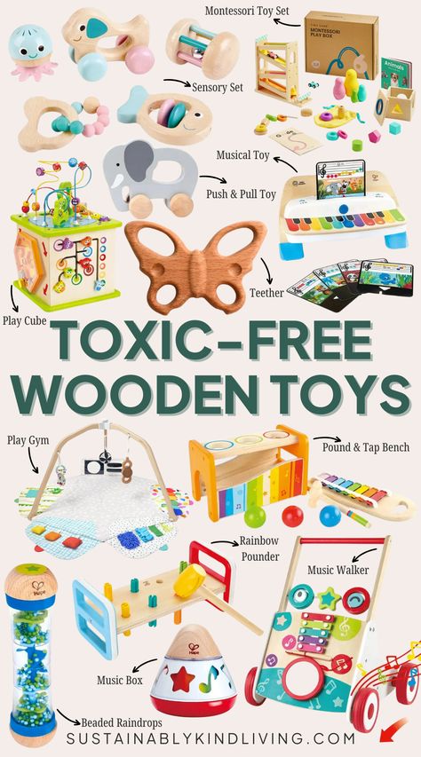 toxic free wooden toys Wooden Children's Toys, Toddler And Newborn, Toddler Bicycle, Return Gifts For Kids, Wooden Play Gym, Eco Friendly Christmas Gifts, Organic Baby Toys, Kids Awards, Baby Toys Newborn