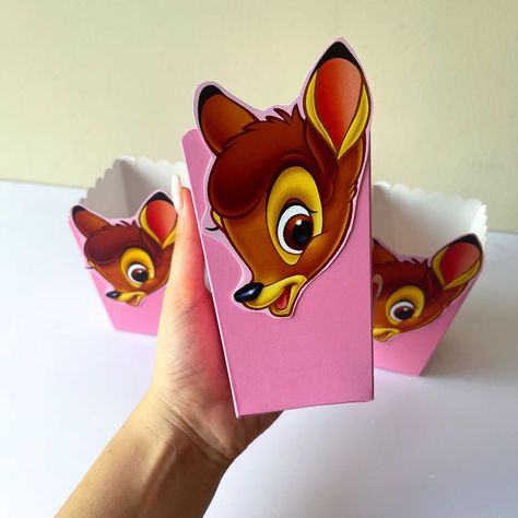 Bambi Birthday Popcorn Box, Bambi Party Supplies, Bambi Party Decor, Bambi Birthday Party Favors Box FREE SHIPPING Bambi Birthday Party, Bambi Party, Bambi Birthday, Birthday Popcorn, Popcorn Box, Party Favor Boxes, Favor Boxes, Birthday Party Favors, Popcorn