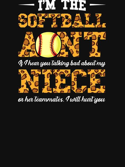 "I'm the Softball Aunt Softball Aunt" Classic T-Shirt for Sale by DeannaMarks | Redbubble Softball Aunt Shirts, Niece Quotes From Aunt, Niece Quotes, Aunt Life, Aunt Shirts, Comfy Tees, Fashion Essentials, Gray Tshirt, Softball