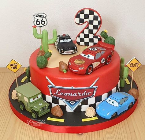 Speedway Showcase: Your Pinterest Pitstop for Cars Disney Cars Cake Diy, Cars Second Birthday Cake, Disney Cars 2nd Birthday Cake, Disney Cars Birthday Cake Ideas, Cars Smash Cake Disney, Birthday Cake Cars Mcqueen, Disney Cars Theme Cake, Cars 3rd Birthday Cake, Cars Birthday Cake Ideas