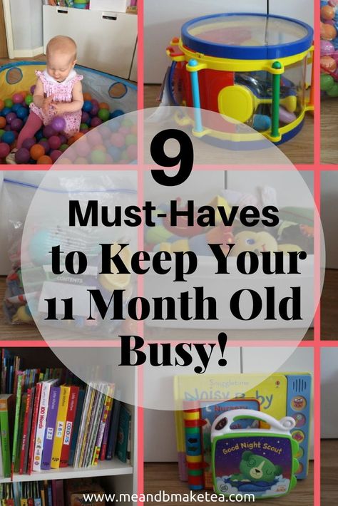 9 must haves for keeping your 11 month old baby busy and entertained. These are great ideas for busy mums/moms. #baby #parenting #play Kids Crafts Easy, 11 Month Old Baby, Baby Parenting, Easy Bird, Busy Mum, Crafts Easy, Baby Must Haves, Baby Learning, Baby Play