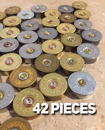 12 Gauge Headstamps for DIY Bullet Jewelry and Ammo Crafts. These Silver and Gold Colored Headstamps Are Perfect For Bullet Necklaces, Bullet Earrings and Shotgun Shell Bracelets. Shell Wedding, Reloading Supplies, Bullet Earrings, Steampunk Crafts, Bullet Shell, Wedding Boutonnieres, Pins Ideas, Bullet Necklace, Bullet Jewelry