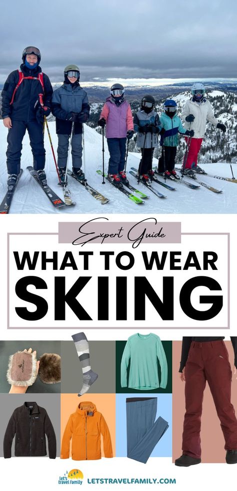 Planning your ski trip outfits? Preparing for a skiing adventure is essential, with your skiing outfit taking top priority. The right skiing attire ensures warmth, comfort, and safety on the slopes. Whether you're a novice or a seasoned skier, this guide on what to wear skiing covers the key layers and choices for a stylish and successful skiing outfit, from base layers to outer shells, face protection to hand warmers. Check them out on the blog now! What To Wear When Skiing, Ski Outfits For Men, What To Wear Skiing Women, Skiing Outfit Mens, Skiing Layers, Ski Layers For Women, First Time Skiing What To Wear, Functional Outerwear For Ski Season, Functional Outerwear For Ski Season Sports