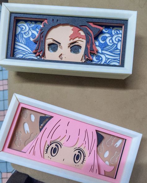 Don't miss out on the chance to bring home this stunning piece of art. Limited quantities available, so act fast! ⏰🔥 #limited Anime Crafts Diy Art Projects, Lightbox Art, Light Box Diy, Anime Crafts Diy, Shadow Box Gifts, Diy Shadow Box, Paper Cutout Art, Layered Art, Paper Craft Diy Projects