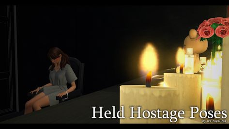 Held Hostage Pose Pack | WRT on Patreon Sims Poses, Ts4 Poses, 4 Poses, Chair Pose, Royal Tea, Good Lord, Sims 4 Mods, Make It Work, Worth It