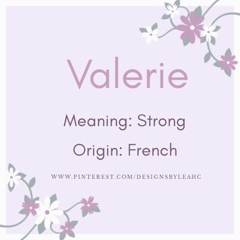 Baby Girl Name: Valerie. | Meaning: Strong. | Origin: French. || www.pinterest.com/designsbyleahc Juniper Name Aesthetic, Juniper Name Meaning, Juniper Meaning, Juniper Name, Fem Names, Greek Girl Names, Kingdom Names, Abs Art, Latin Names