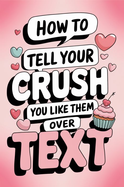 Learn how to navigate that nerve-wracking moment by discovering the best ways to express your feelings via text. Follow our guide on "How To Tell Your Crush You Like Them Over Text" and strike up a conversation that might just lead to something special. Communicating your emotions can be intimidating, but with the right approach, you can convey your message clearly and confidently. Take the leap and surprise your crush with an honest declaration that could potentially pave the way for a deeper c Thing To Text Ur Crush, Telling Crush You Like Them, How To Deal With A Crush, How To Approach A Guy, Cute Ways To Tell Your Crush U Like Them, How To Tell Your Crush You Like Them, How To Confess To Your Crush Over Text, How To Tell Ur Crush U Like Them, How To Tell Someone U Like Them