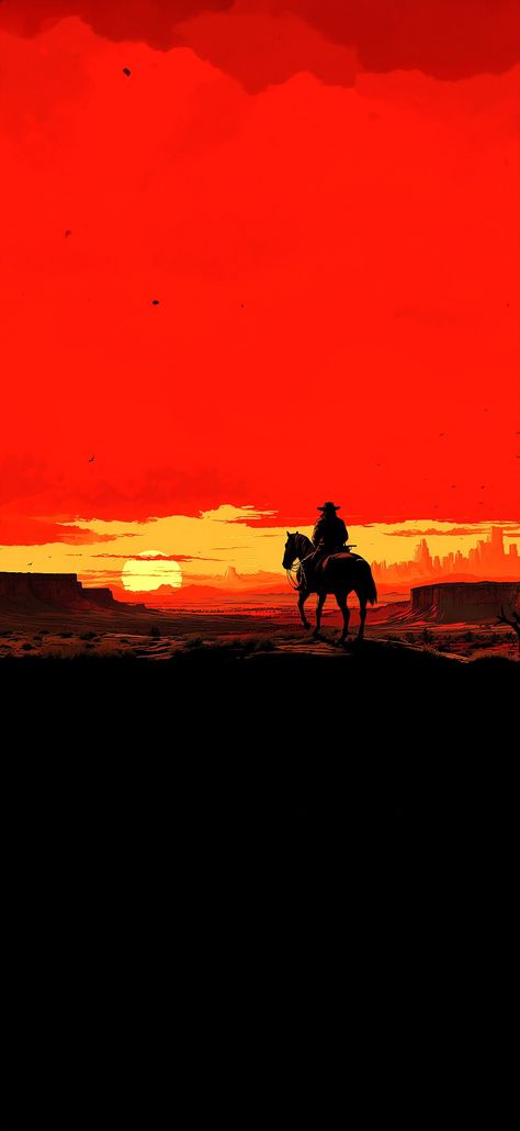 Red Dead Redemption Wallpaper, Cool Wallpapers For Your Phone, Western Artwork, Red Dead Redemption Ii, Red Redemption 2, 2160x3840 Wallpaper, Red Dead Redemption 2, Abstract Art Wallpaper, Pretty Landscapes