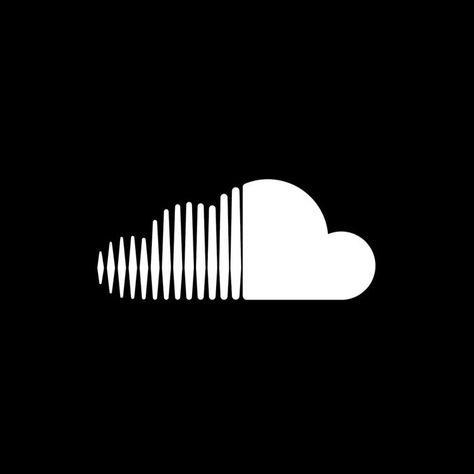 Soundcloud Logo, Halloween Ios, Ios14 Aesthetic, Snapchat Logo, Zestaw Ikon, Snapchat Icon, Black App, Cloud Icon, Iphone Black