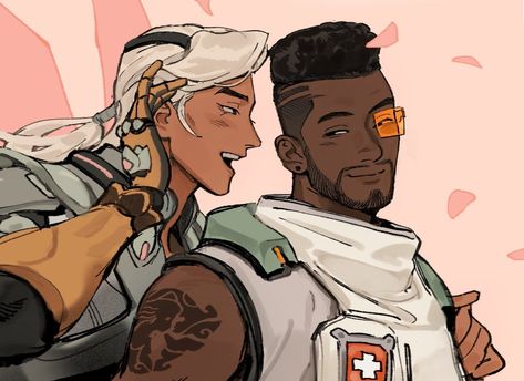 Overwatch Funny, Overwatch Comic, Overwatch Fan Art, Overwatch 2, Fandom Games, Final Fantasy Xiv, Sketchbook Art Inspiration, Cool Art Drawings, Ship Art