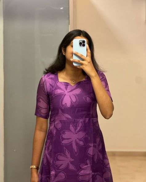 comment ‘LOLITA’ to know price E- 1171 Kota cotton maxi with short sleeves (with lining) Sizes: XS to XL Mild soap handwash and steam ironing is recommended Dm for orders and price Colour may slightly vary due to lighting Model Size -Xs [kurti, festive, maxi, co ord, kurta sets, regular wear, casual wear, office wear, style, marriage] #kurti#casulakurti#dailywearkurti#smallbusiness#officewearkurti#officewearstyle#kurtisofeyal#festivekurtis#kurtidesign#kurtis #kurticollection#kurtifash... Chudithar Sleeve Designs, Cotton A Line Kurti Designs, Half Sleeves Kurti Designs, Cotton Dress Neck Designs, Neck Patterns For Kurtis Cotton, Kurti Front Neck Designs, A Line Kurti Designs, Sleeves Kurti, Salwar Design