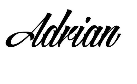 Adrian Name, Tattoo Font Styles, Body Tattoo Design, Name Drawings, Name Creator, Chicano Lettering, Own Tattoo, Tattoo Lettering Styles, Create Your Own Tattoo