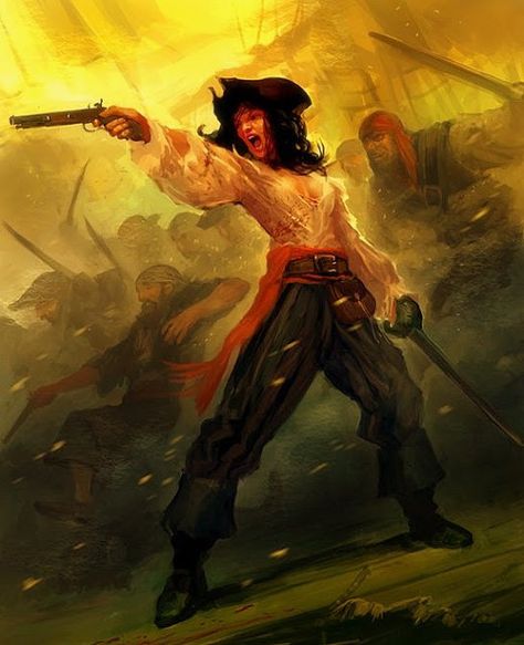 The Life of Binkleton : Badass Women of History- Grace O'Malley Fantasy Faction, Grace O'malley, Pirate Queen, Pirate Wench, Pirates Cove, Monkey Island, Pirate Art, Pirate Woman, Pirate Life