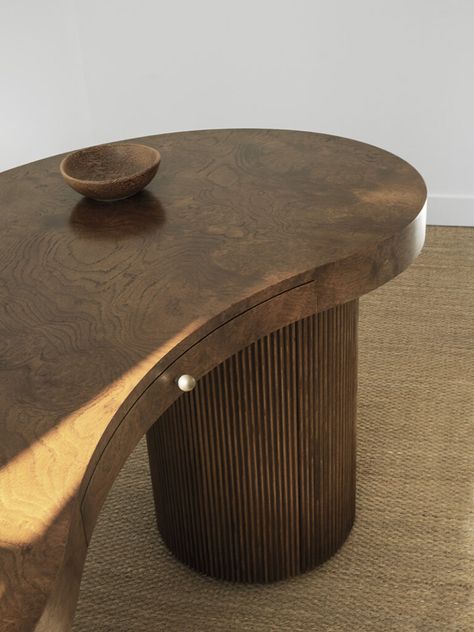 Curved Desk Design, Organic Desk Design, Curved Desk Office, Round Desks, Curved Desks, Rounded Desk, Round Reception Desk, Organic Desk, Curve Desk