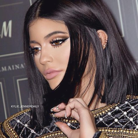 her eyes are so pretty Kylie 2016, Maquillaje Kylie Jenner, 2016 Era, Short Hairstyles 2015, Kylie Makeup, Estilo Kylie Jenner, Jenner Makeup, Kylie Jenner Makeup, 2015 Hairstyles