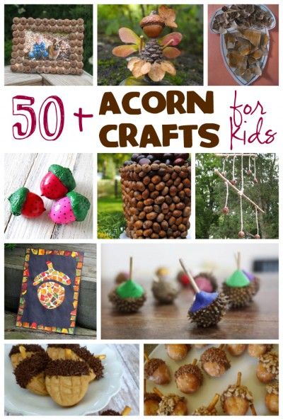 There are so many ways to use acorns in craft projects, especially for kids. Doesn’t matter if you have toddlers,... Acorn Crafts For Kids, Crafts And Activities For Kids, Acorn Crafts, Cones Crafts, Pine Cone Crafts, Fall Crafts For Kids, Autumn Crafts, Family Crafts, Thanksgiving Crafts