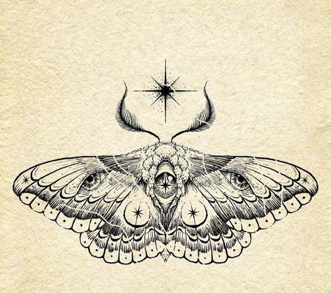 Moth Sketch Tattoo, Creepy Moth Drawing, Dark Fae Tattoos, Mothra Tattoo Design, Moth Arm Crease Tattoo, Creepy Bug Tattoo, Underboob Moth Tattoo, Tattoo Ideas Female Dark, Framed Tattoo Ideas