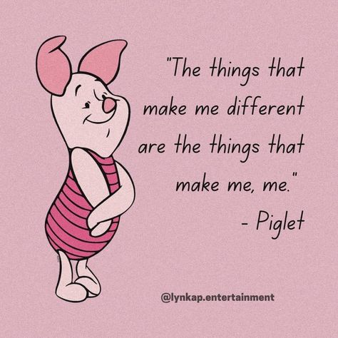 Quotes About Life Disney, Winnie The Pooh Journal, Quotes From Cartoons, Winnie Quotes, Pooh Bear Quotes, Piglet Quotes, Life Quotes Disney, Eeyore Quotes, Cute Disney Quotes