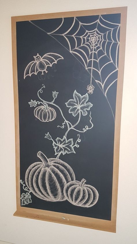 Autumnal Chalkboard, Fall Whiteboard Art Easy, Fall Restaurant Chalkboard, Fall Chalk Bored Ideas, Simple Fall Chalkboard Art, Fall Chalk Boarder Designs Easy, Easy Fall Chalkboard Ideas, Fall Whiteboard Ideas, Fall Coffee Chalkboard Art