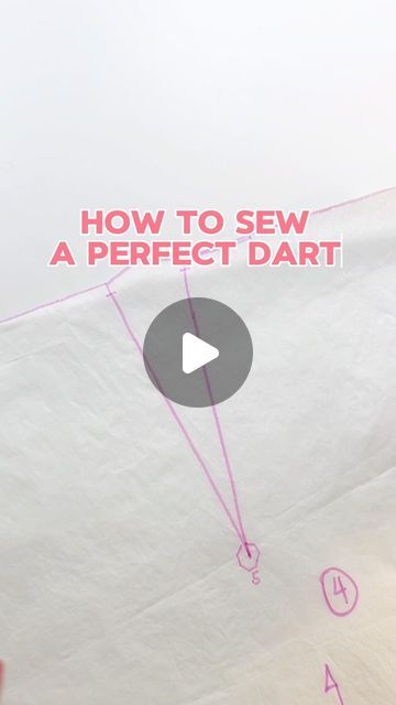 How To Dart A Shirt, How To Sew Darts In A Dress, How To Sew A Dart, Sewing Darts Tutorials, Darts Sewing, How To Sew Darts, Dart Machine, Sewing Darts, Sewing Alterations