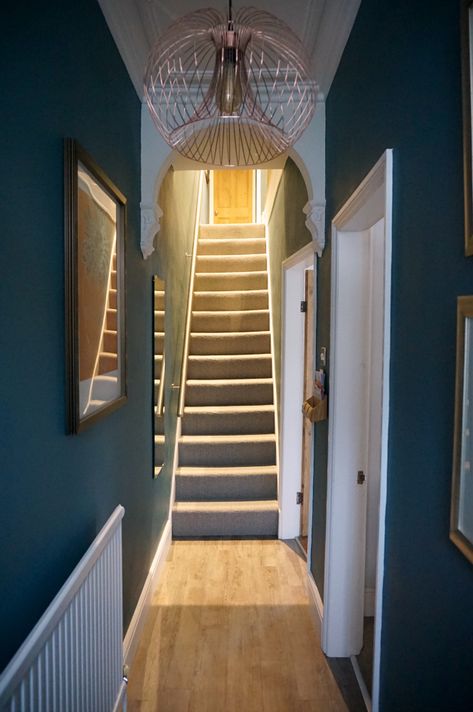 Terrace Loft Conversion, Loft Conversion Ideas Layout, Harvey Maria Flooring, Victorian Terrace Interior, Victorian Hallway, Victorian Terrace House, Loft Conversions, Edwardian House, Attic Bedrooms