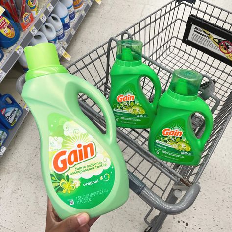 🙋 Grab Gain Laundry Detergent & Fabric Softener 4 for $16 at @Walgreens! That’s just $4 Each - No Coupons Needed! Gain Laundry Detergent, Gain Detergent, Couch And Loveseat, Fabric Softener, Laundry Detergent, Hand Made Jewelry, Cleaning Hacks, Fabric Care, Scents