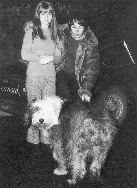 Martha My Dear Martha My Dear, Beatles Girl, Sweet Images, Jane Asher, Beatles Photos, Linda Mccartney, Sir Paul, English Sheepdog, Old English Sheepdog