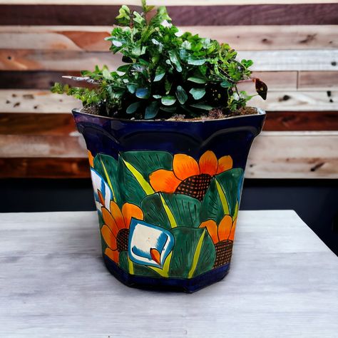 Handmade flower pots