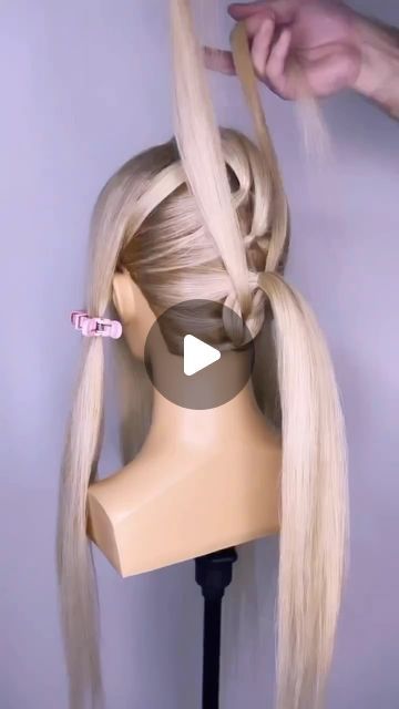 Joseph I'Anson on Instagram: "Who wants to create a pull through braid hair up?  🤍  L’IMAGE Mannequin - “Denise” from @equip_the_creative use code Joseph10 at the checkout to get 10% off your order.   Created using @revlonprofessionaluk style Masters  #hairinspo #hairtutorial #beyondtheponytail #reel #reelitfeelit #hairup #hairups #hairupdo #updo #updos #updotutorial #bridalhair #hairideas #weddinghairdo #weddinghair #bohohair #bohowedding #bohochic #bridalhairinspo #igreels #instahairstyle #upstyle #hairwedding #hairupdostyle #updostyles   @behindthechair_com  @markleesonsalons @nextlevelhairstylists @hairbrained_official @limage_gmbh @hairtutorial4you @hairstyles_ideas__ @i.love.hairstyles @esteticamagazine @beyondtheponytail @ghdhairpro" Reverse Braid Updo, Updos On Mannequins, Pull Through Braid Updo, Hairstyle Updo, Official Hairstyle, Reverse Braid, Updo Tutorial, Pull Through Braid, Hairdo Wedding