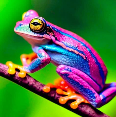 Rainforest Frog, Vbs Jungle, Amazing Frog, World Facts, Dart Frogs, Frog Pictures, Rainforest Animals, Wild Animals Pictures, Cute Reptiles