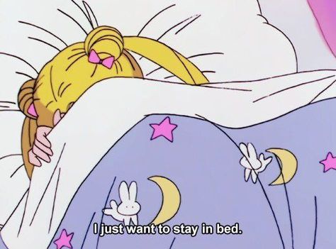 Sailor Moon Quotes, Bed Scene, Moon Icon, Sailor Moon Usagi, Sailor Moon Aesthetic, Usagi Tsukino, Sailor Moon Art, Card Captor, Stay In Bed