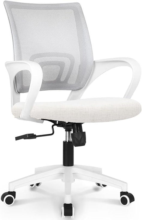 Cushion Lumbar Support,Gaming, Chair Office Gaming Chair, White Office Chair, Grey Office, Computer Desk Chair, Chair Office, Office Computer Desk, White Chair, Office Desk Chair, Small Desk