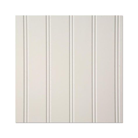 Eucatex 48-in x 8-ft Beaded White Hardboard Wainscot Wall Panel Faux Wood Wall, Wainscoting Stairs, White Wall Paneling, Wainscoting Bathroom, Dining Room Wainscoting, Wainscoting Panels, Decorative Wall Panels, Ceiling Panels, Wood Panel Walls