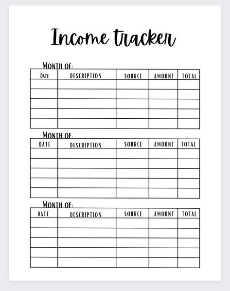 Income tracker worksheets printablestudentplanner #readingplanner #planneressentialsbundle📊 Income Tracker Printable Free, Yearly Income Tracker, Monthly Income Tracker, Brow Business, Planners For College Students, Income Tracker, Budget Planner Printable, Monthly Budget Planner, Reading Tracker