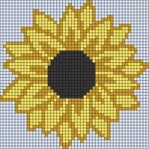 Mural Art Design, Flowers Simple, Planting Sunflowers, Tapestry Crochet Patterns, Crochet Tapestry, Plants Flowers, Alpha Pattern, Tapestry Crochet, Alpha Patterns