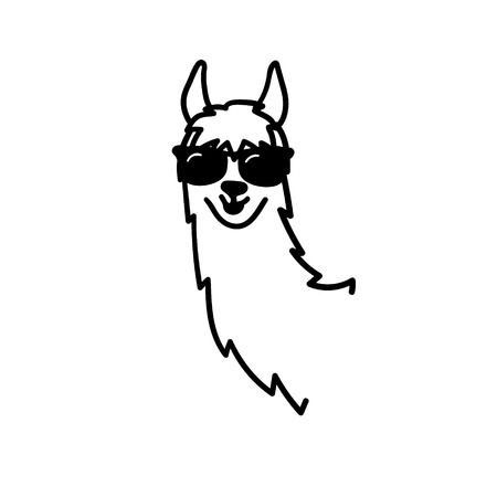 Llama Llama Tattoo Small Cute, How To Draw A Llama, Collage Tattoo Ideas, Llama Doodle, Alpaca Tattoo, Cool Small Drawings, Llama Tattoo, Llama Drawing, Collage Tattoo