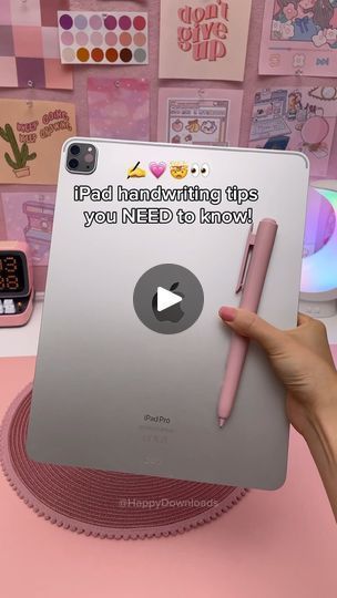 108K views · 10K reactions | Use tip 7 if all else fails! 😎 You need to know these iPad handwriting tips: ⁣ ⁣ 1. Use a cover for your Apple Pencil. I prefer the silicone ones⁣ 2. Use a paper feel screen protector.⁣ 3. Zoom in as much as you can. Use the zoom window if your app has this feature ⁣ 4. Write on grid/lined paper or use a guide sticker you can delete afterwards. I have some in my freebies vault @happydownloads ⁣ 5. Change pen settings. I prefer the ball pen because it’s not pressure sensitive, and I use around 0.5mm width ⁣ 6. Use a practice sheet and trace over the letters.⁣ 7. If all else fails go to settings, Apple Pencil and turn on scribble. This automatically turns your handwriting into text! 👀⁣ ⁣⁣ 💗 Digital planner, handwriting font & practice sheets from my shop @happ Font Practice, Planner Handwriting, Pencil Font, Handwriting Tips, Number Calligraphy, Handwriting Notebook, Diy Spa Treatments, Handwriting Numbers, Ipad Stuff