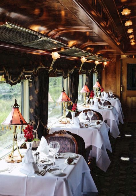 Dinner Wagon, Simplon Orient Express, Luxury Train, Beach Road, Orient Express, Train Journey, Conde Nast Traveler, Train Car, All Aboard