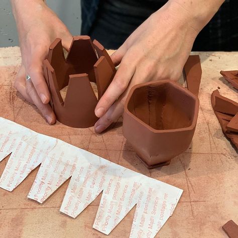 BKLYN CLAY on Instagram: “Friday Night Template Workshop and Whiskey and Sake tasting 🍶🥃 with Nadine Sobel - Next Friday, Nov. 8, 7-10pm . Make two small cups using…” Pottery Whiskey Cup, Sake Tasting, Whiskey Cup, Whiskey Cups, Sake Cup, Friday Night, Sake, Whiskey, Mug