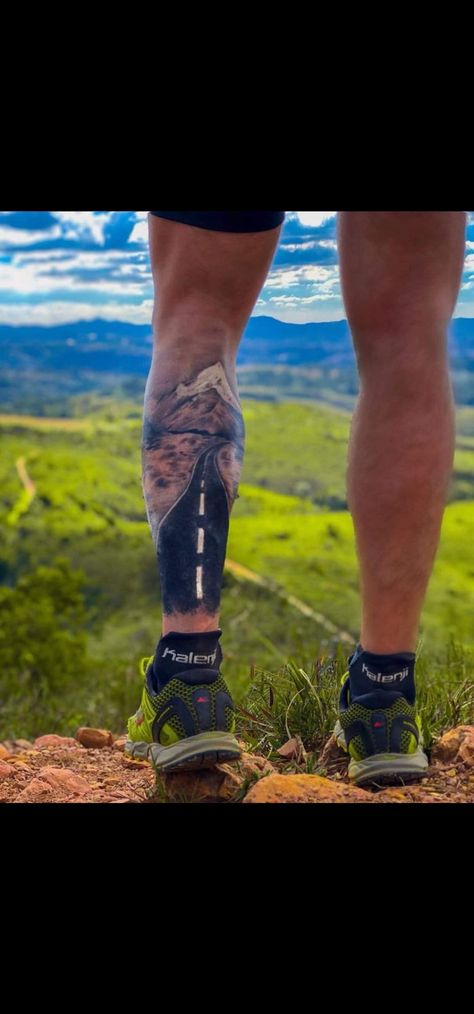 Hiking Boot Tattoo, Boot Tattoo, Running Tattoo, Leg Sleeves, Hiking Boot, Tattoos Ideas, Tattoo Inspo, Hiking Trails, Hiking Boots