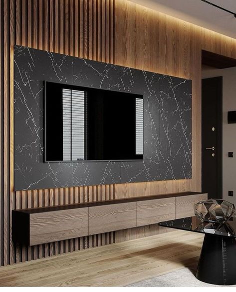 Tv Fal, Modern Tv Wall Units, Living Room Wall Units, Tv Cabinet Design, Furniture Studio, Modern Tv Wall, Tv Wand, Dream Interior, Wall Tv Unit Design