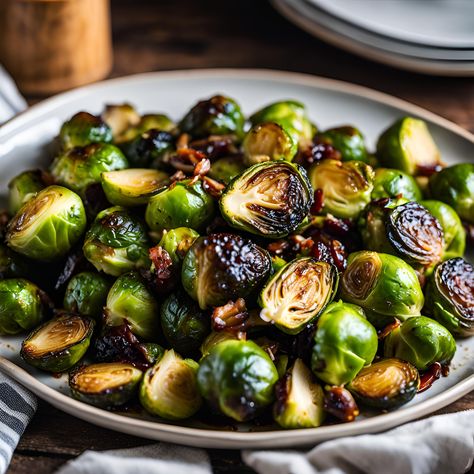 Honey Balsamic Brussels Sprouts Recipe Balsamic Honey Brussel Sprouts, Honey Balsamic Brussel Sprouts, Basalmic Vinegar, Honey Brussel Sprouts, Balsamic Brussels Sprouts, Balsamic Brussel Sprouts, Sprouts Recipe, Honey Balsamic, Brussels Sprout